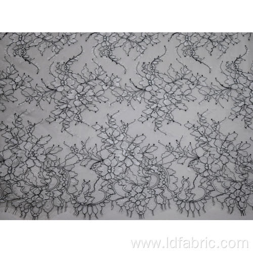 Nylon Panel Lace Fabric